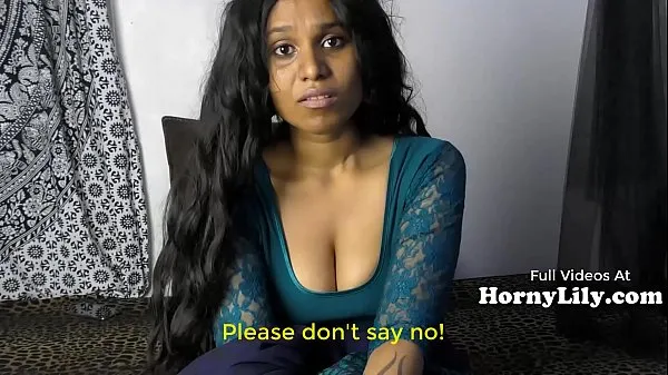 Bored Indian Housewife begs for threesome in Hindi with Eng subtitles Filem segar besar