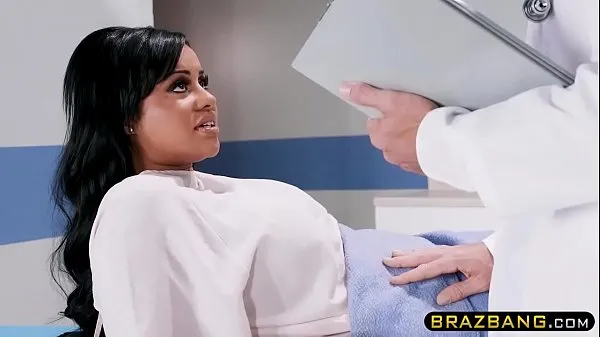 Big Doctor cures huge tits latina patient who could not orgasm fresh Movies