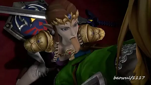 Grandes Zelda chupando la polla de Link películas nuevas