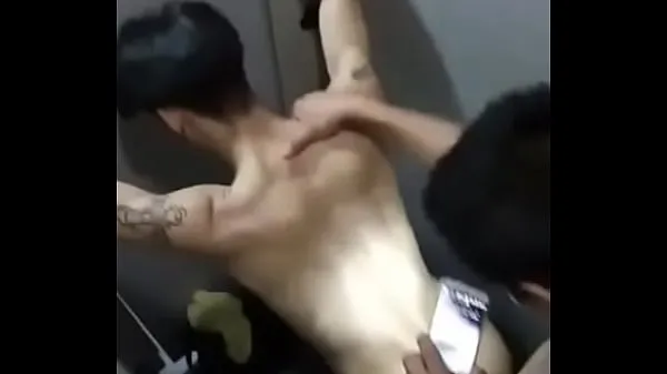 Grandes Boyz teniendo sexo en el baño películas nuevas