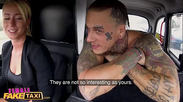 Big Female Fake Taxi Tattooed guy makes sexy blonde horny fresh Movies