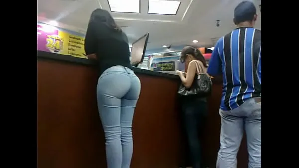Big Big booty brunette in jeans at Orinokia Mall Part 2 fresh Movies