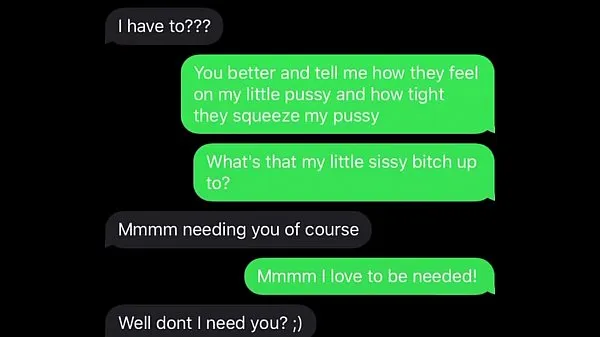 Stora Sexting Emasculating My Sissy Bitch Humiliation färska filmer