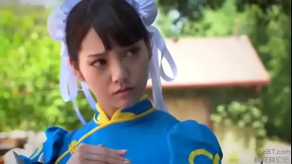 Büyük Chun li cosplay interracial yeni Film