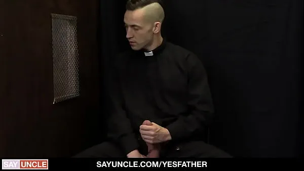 Veľké Blonde Catholic Boy Trent Marx Confesses His Sins To Ethan Sinns čerstvé filmy