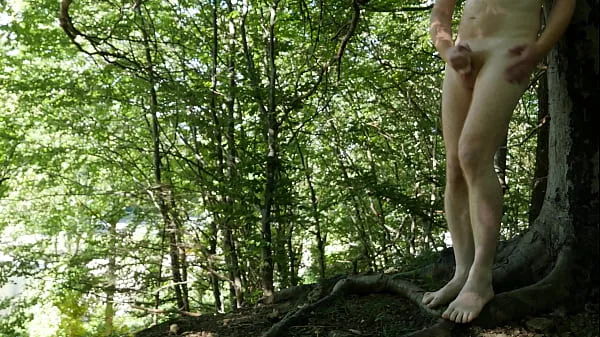 Büyük Naked forest masturbation by road yeni Film