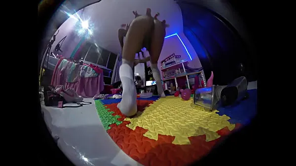 신선한 영화Teddy bear with hidden camera, I can't believe what my step sister does when she's alone in her room 많은