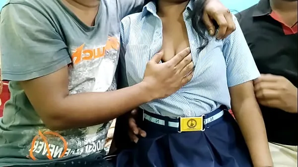 Grandes Dois garotos trabalharam duro na garota depois de seduzir a garota da faculdade | Mumbai Ashu filmes novos