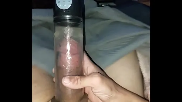 Big Julian Aleman using a penis pump for the very first time fresh Movies