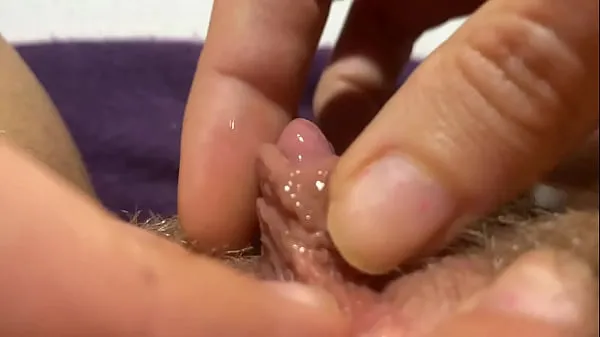 Büyük huge clit jerking orgasm extreme closeup yeni Film