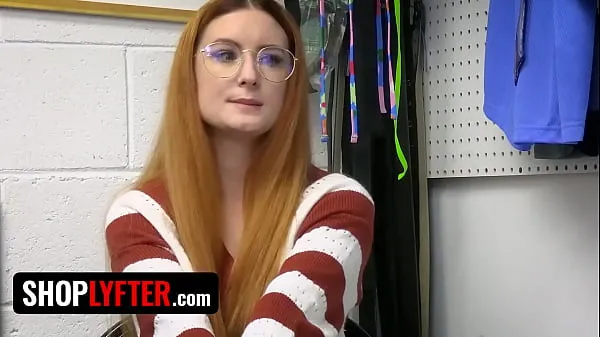 Big Shoplyfter - Redhead Nerd Babe Shoplifts From The Wrong Store And LP Officer Teaches Her A Lesson fresh Movies