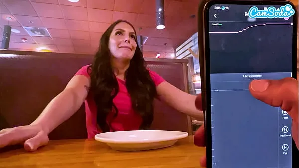 Big horny girl masturbates during lunch in public fresh Movies